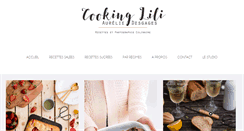 Desktop Screenshot of cookinglili.com